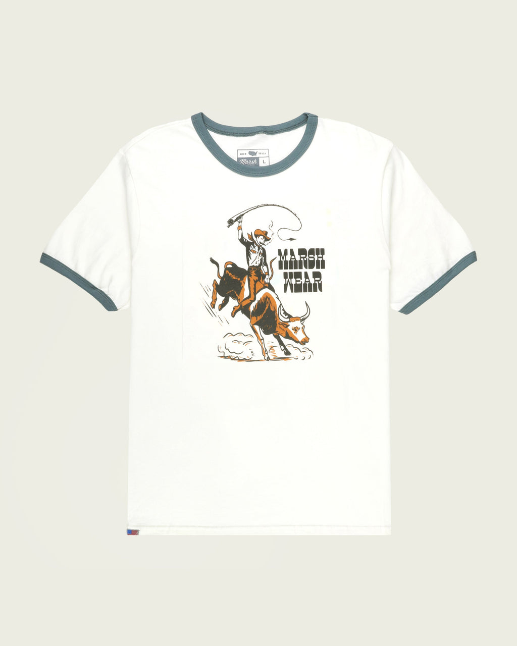 Fly Cowboy Ringer Tee – Marsh Wear Clothing